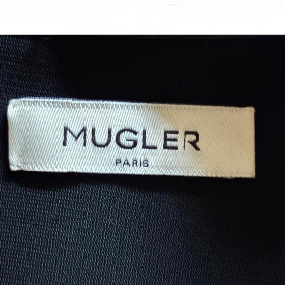 Mugler Runway Black Chain Link Cut-Out Sheet Dress - Picture 15 of 16